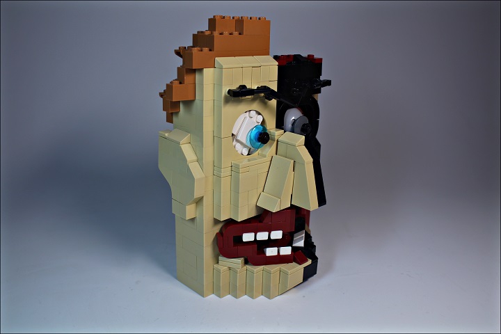 LEGO MOC - 16x16: Character - Two-Face Harvey