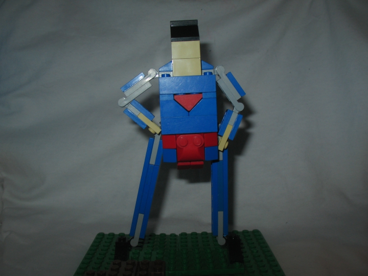 LEGO MOC - 16x16: Character - Superman: Это Супермен!
