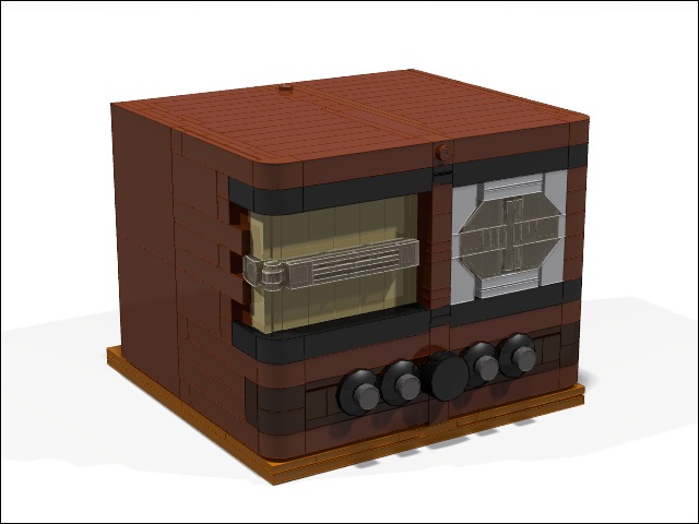 LEGO MOC - 16x16: Technics - Телевизор 17ТН-3