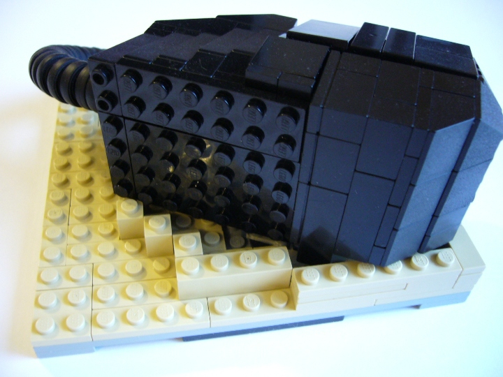 LEGO MOC - 16x16: Technics - Electric Shaver ('Berdsk 8'): вид сзади