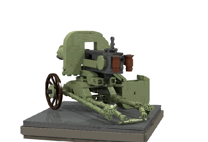 LEGO MOC - 16x16: Technics - Maxim gun