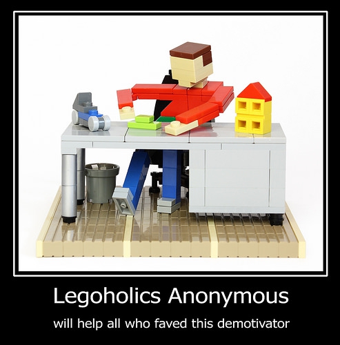 LEGO MOC - 16x16: Demotivator - Legoholics Anonymous: Добавлено после конкурса