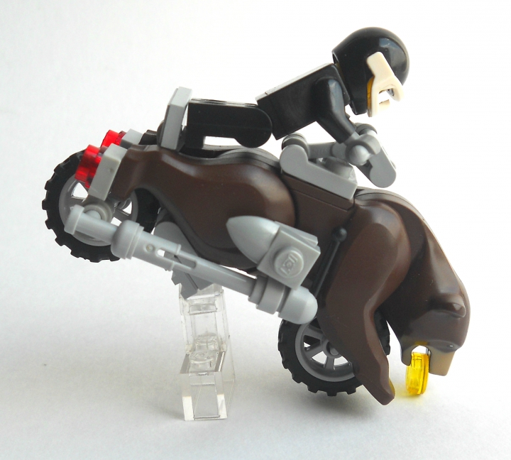 LEGO MOC - Mini-contest 'Lego Technic Motorcycles' - Мотоцикл 'Гризли'