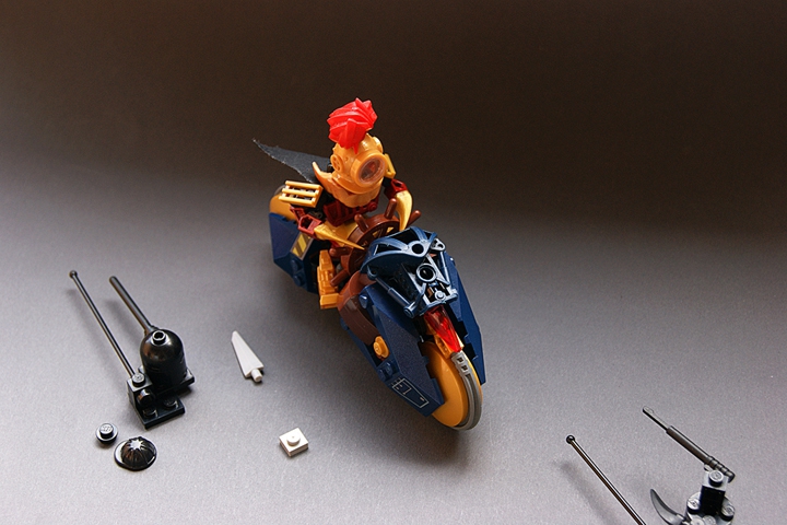 LEGO MOC - Mini-contest 'Lego Technic Motorcycles' - 'Flash' of John Silver II