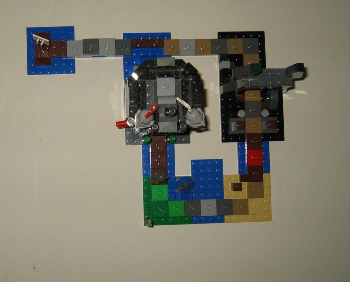 LEGO MOC - LEGO Architecture - Сторожевая башня гоблинов: с точки зрения богов
