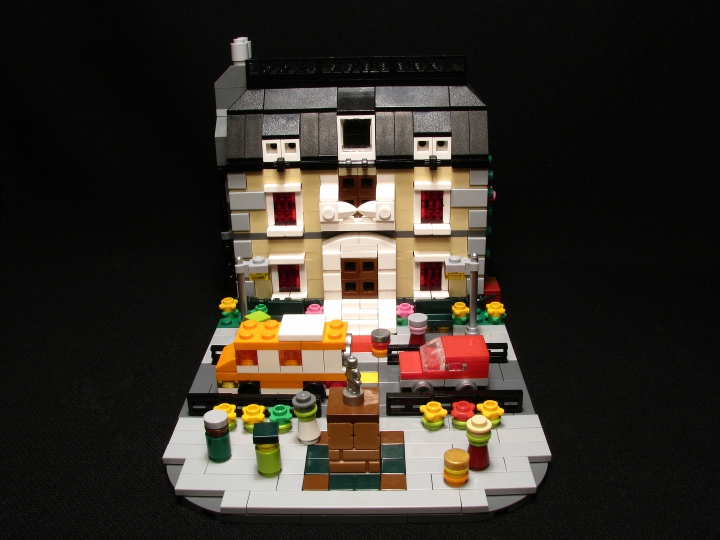 LEGO MOC - LEGO Architecture - Особняк, известной личности