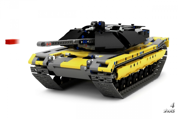 LEGO MOC - LDD-contest '20th-century military equipment‎' - M1 Abrams Tank