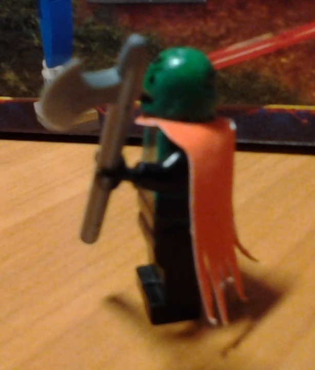 LEGO MOC - Конкурс LEGO-кастомизаторов 'Blizzard Character' - Воин-орк