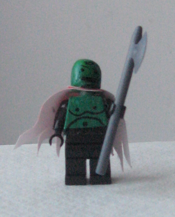 LEGO MOC - Конкурс LEGO-кастомизаторов 'Blizzard Character' - Воин-орк