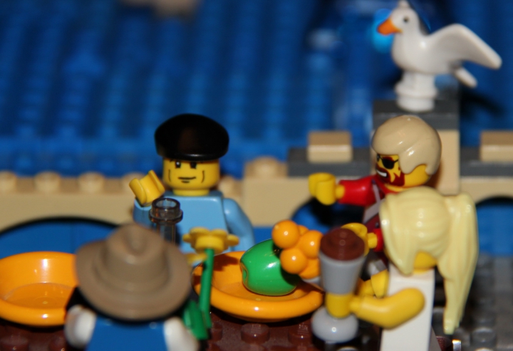 LEGO MOC - Конкурс «Советское кино» - Дитям мороженое, бабе цветы