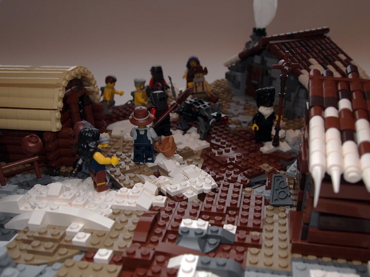 LEGO MOC - New Year's Brick 3015 - Оптина Пустынь