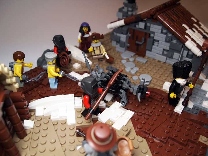 LEGO MOC - New Year's Brick 3015 - Оптина Пустынь