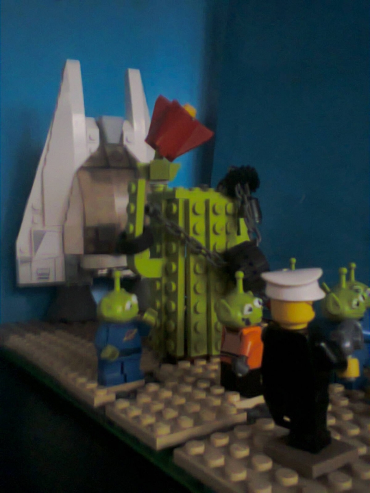 LEGO MOC - New Year's Brick 3015 - Наступил 3015 год...: Другой ракурс.