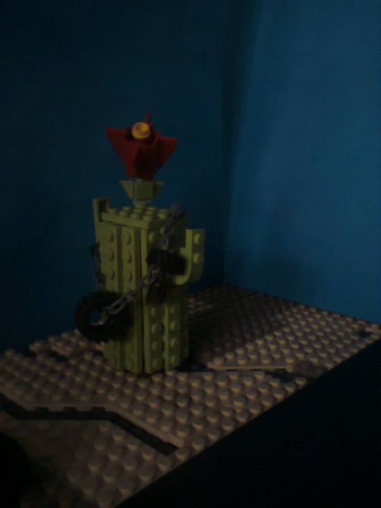 LEGO MOC - New Year's Brick 3015 - Наступил 3015 год...: Наряженный кактус.