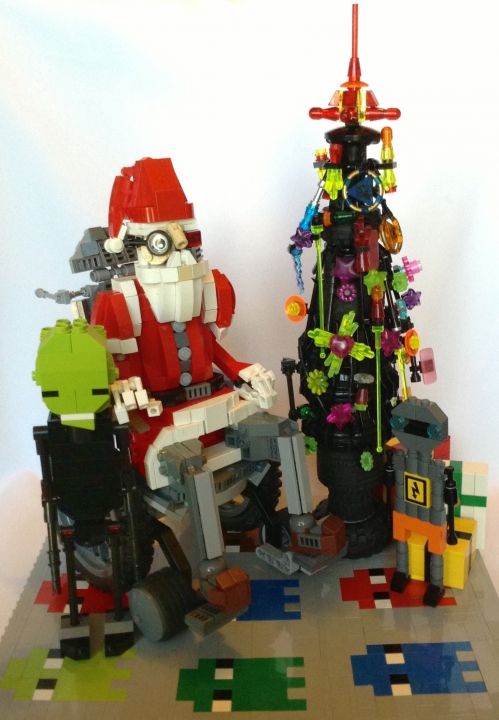 LEGO MOC - New Year's Brick 3015 - Дед мороз 3015: Спасибо за ваши комментарии!