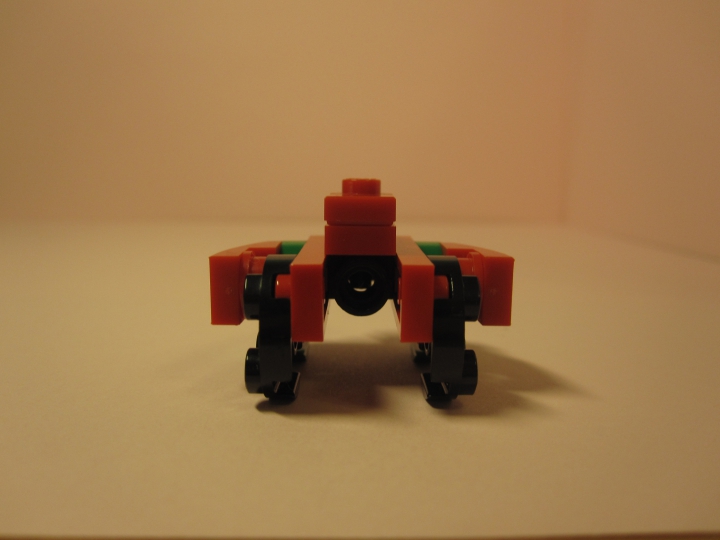 LEGO MOC - New Year's Brick 3015 - НТО (Новогоднее  Техническое Оборудование): Вид сзади