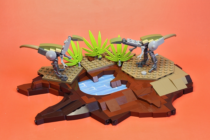 LEGO MOC - Jurassic World - Sunset: <br><br>
