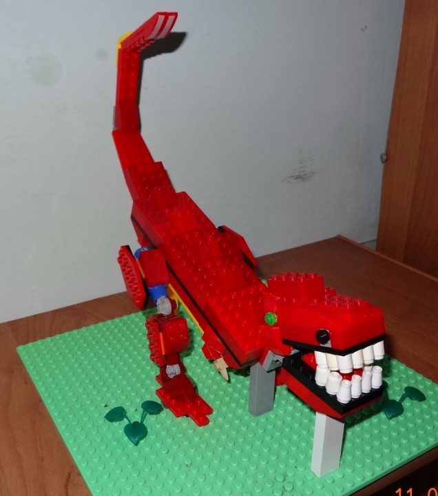 LEGO MOC - Jurassic World - Аллозавр