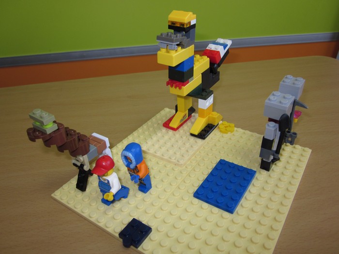 LEGO MOC - Jurassic World - Динозавр 'Хагрифус'