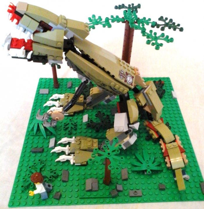 LEGO MOC - Jurassic World - Тирекс