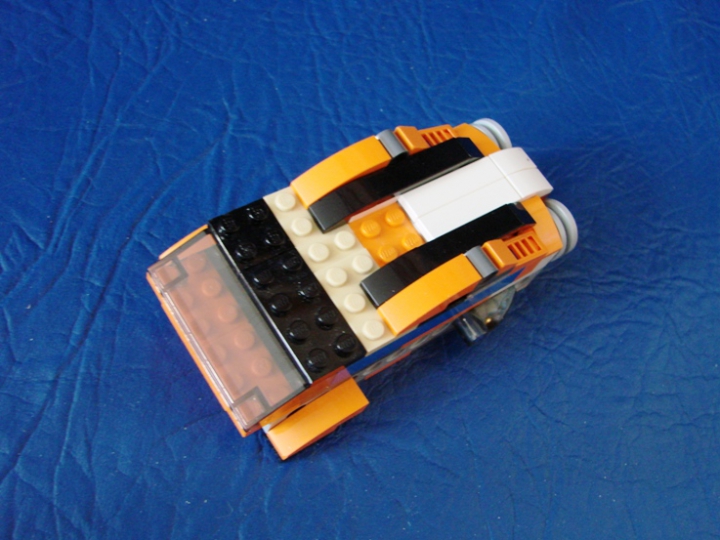 LEGO MOC - Submersibles - Научная подводная лодка: Вид сверху.