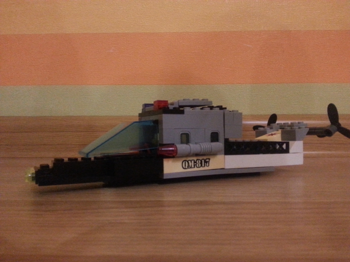 LEGO MOC - Submersibles - Подводная полиция: Вид сбоку