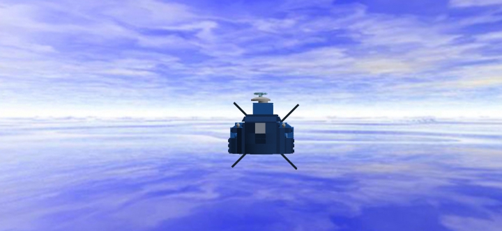 LEGO MOC - Submersibles - Моя фантазия: Вид спереди.