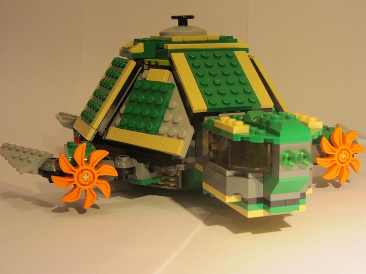 LEGO MOC - Submersibles - Тортилус: Общий вид 1\4
