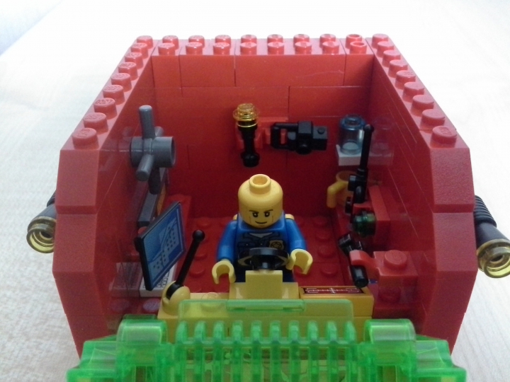 LEGO MOC - Submersibles - Батискаф геофизик.