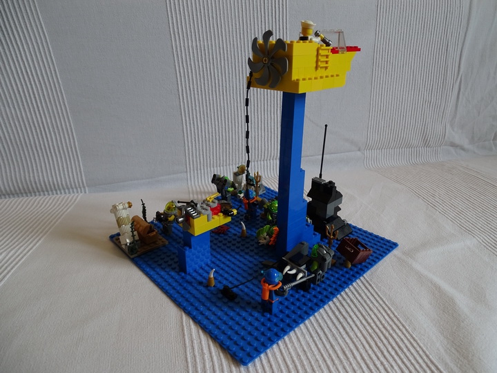 LEGO MOC - Submersibles - Исследование подводного дна