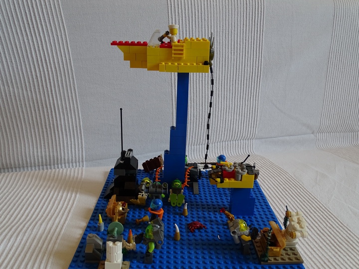 LEGO MOC - Submersibles - Исследование подводного дна