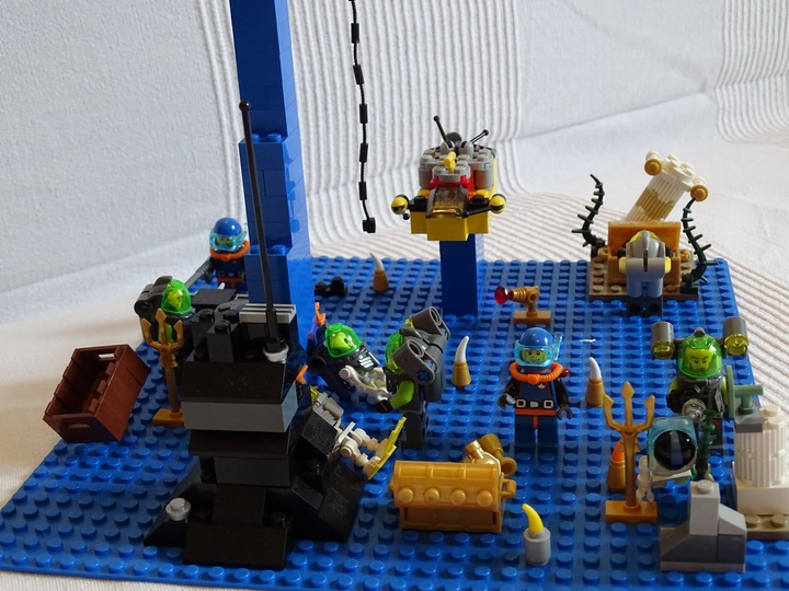 LEGO MOC - Submersibles - Исследование подводного дна