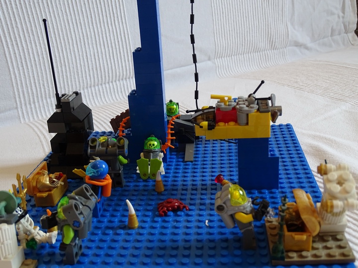 LEGO MOC - Submersibles - Исследование подводного дна