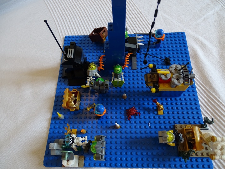 LEGO MOC - Submersibles - Исследование подводного дна