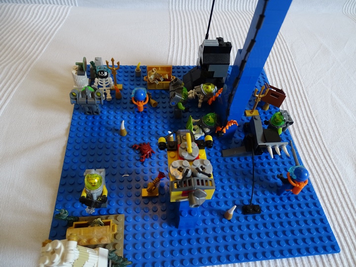 LEGO MOC - Submersibles - Исследование подводного дна