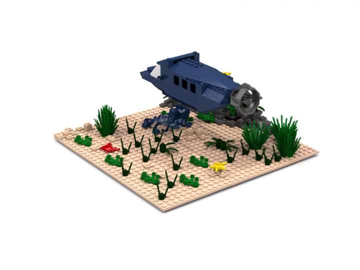 LEGO MOC - Submersibles - Батискаф 'Фантом'