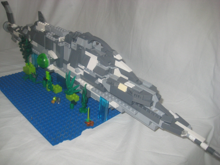 LEGO MOC - Submersibles - Наутилус - подвижный в подвижном: Фото для сравнения:<br />
лодка из лего...