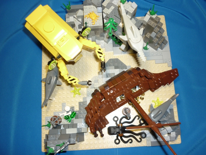LEGO MOC - Submersibles - 'Поиск сокровищ' 