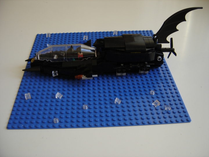 LEGO MOC - Submersibles - Подводная лодка Бэтмена: Подводная лодка отправляется в разведывательный поиск.