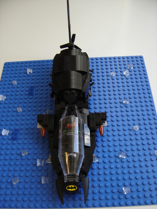 LEGO MOC - Submersibles - Подводная лодка Бэтмена: Вид сверху