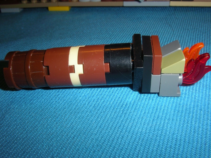 LEGO MOC - Submersibles - Пвпл-первая военная подводная лодка: Пушечка.