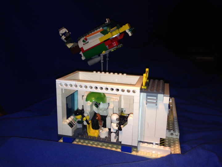 LEGO MOC - Submersibles - Школа навигации батискафов (2050г.): Так выглядит школа изнутри. (навигации батискафов;)