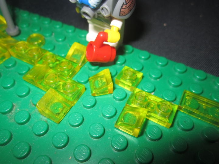 LEGO MOC - Инопланетная жизнь - Mealon-43: Лимонадная река.