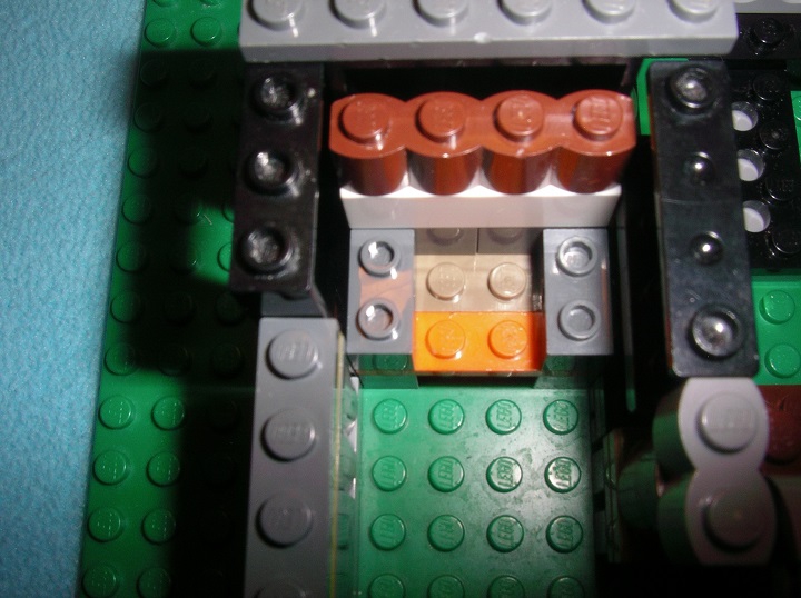 LEGO MOC - Инопланетная жизнь - Планета Макануйя: Трон крупным планом.