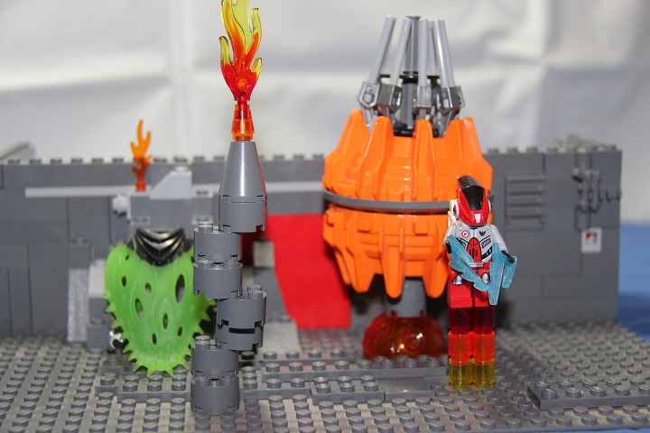 LEGO MOC - Инопланетная жизнь - Планета геофитов: Галактический рынок: Планета: Общий план