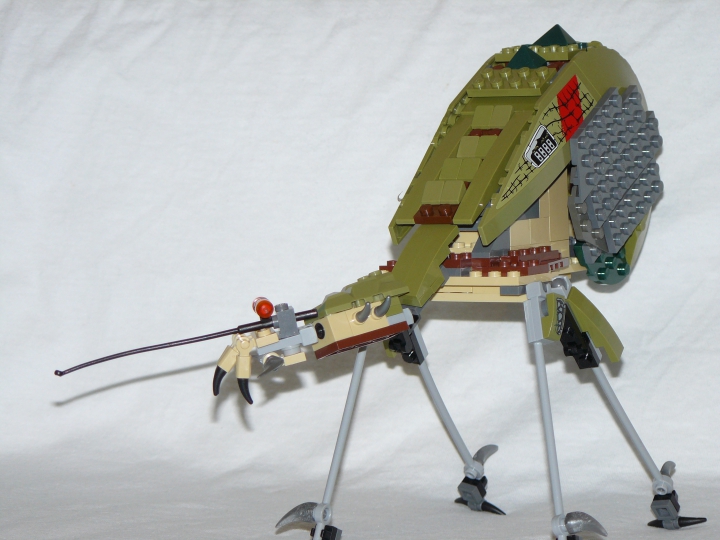 LEGO MOC - Инопланетная жизнь - Длинноног с планеты Глисс 581: <вжииии><br />
что это было?