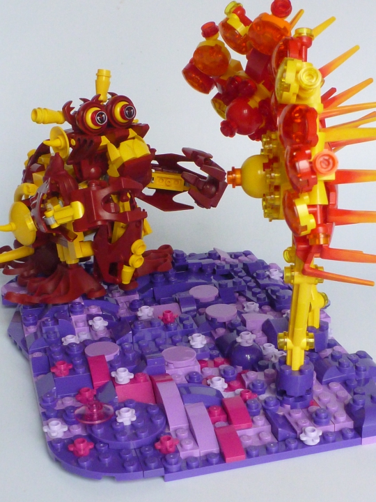 LEGO MOC - Инопланетная жизнь - Романтик