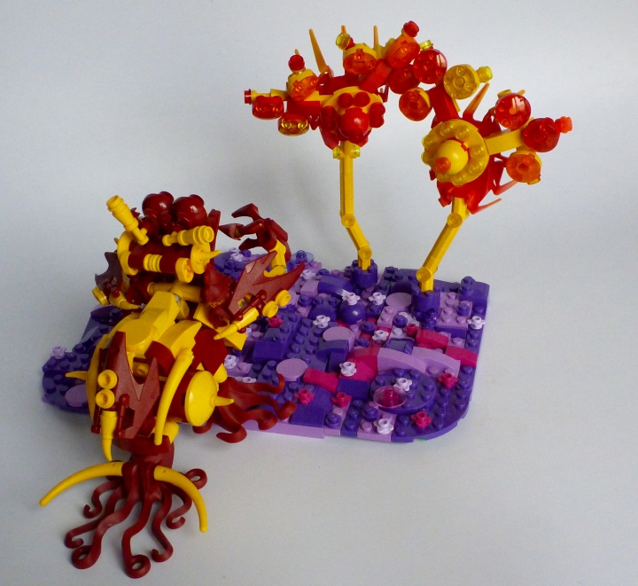 LEGO MOC - Инопланетная жизнь - Романтик