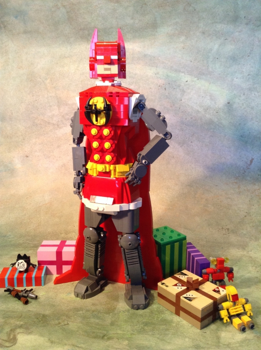 LEGO MOC - New Year's Brick 2016 - Санта Бетмэн Клаус
