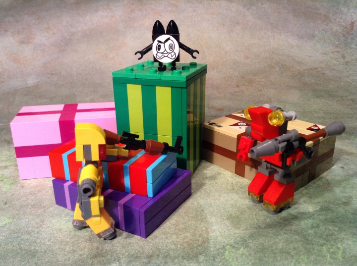 LEGO MOC - New Year's Brick 2016 - Санта Бетмэн Клаус
